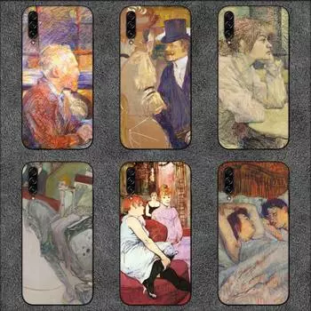 Чехол для телефона Henri de Toulouse-Lautrec Art для Samsung Galaxy A02 A12 A13 A22 A32 A41 A51 A53 A71 A73 Shell SamsungA52