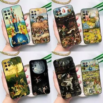Чехол для телефона Hieronymus Bosch Art для OPPO A15 A16 A5S A5 A9 A31 A53 A53S A52 A72 A83 A91 A93 A54 A74 A94 Find X5 Lite