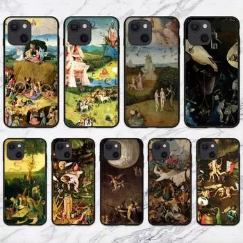 Чехол для телефона Hieronymus Bosch для iPhone 11 12 Mini 13 14 Pro XS Max X 8 7 6s Plus 5 SE XR Shell iPhone14ProMax