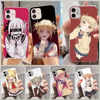 Чехол для телефона Himiko Toga Boku для IPhone 14 13 12 11 XS X 8 7 6 Plus Mini Pro Max SE 2022, мягкий прозрачный чехол для телефона iPhone 14