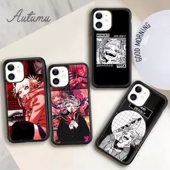 Чехол для телефона Himiko Toga Boku для iPhone 11 12 13 14 Pro Max mini X XR XS SE 2020 5 6S 7 8 Plus Samsung Galaxy S21 S22 iPhone 6plus