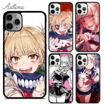 Чехол для телефона Himiko Toga Boku No Hero Academia для iPhone 11 12 13 14 Pro Max mini XR XS SE 2020 6S 7 8 Plus Samsung S21 S22 iPhone 6plus