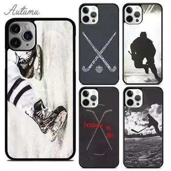 Чехол для телефона «Хоккей с шайбой — это жизнь» для iPhone 11, 12, 13, 14 Pro Max mini X XR XS SE 2020, 6S, 7, 8 Plus, Samsung Galaxy S21 S22, чехол iPhone 6plus