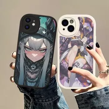 Чехол для телефона Hololive из твердой кожи для iPhone 14 13 12 Mini 11 14 Pro Max Xs X Xr 7 8 Plus Fundas iphone 12pro