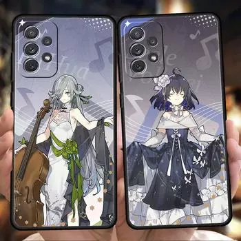 Чехол для телефона Honkai Impact 3rd для Samsung A24 A12 A14 A32 A50 A70 A20E A20S A10 A10S A22 A30 A40 A34 A54 A42 A52 A02S A04s Samsung A10s