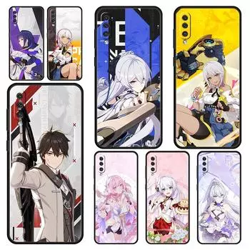 Чехол для телефона Honkai Impact 3rd Game для Samsung A52 A14 A50 A70 A10 A30 A40 A20S A20E A02S A12 A22 A34 A42 A32 5G A54 A04s Samsung A12
