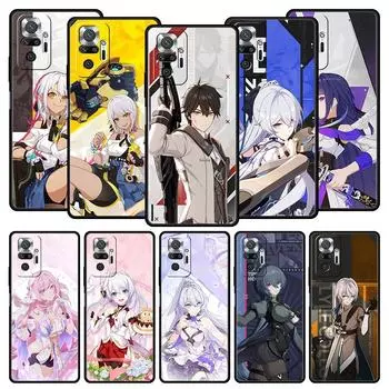 Чехол для телефона Honkai Impact 3rd Game для Xiaomi Redmi Note 12 5G 11 10 Pro Plus 9S 9 8 7 9T 8T 10C 9C 9A K50 игровой силиконовый чехол Redmi Note 13