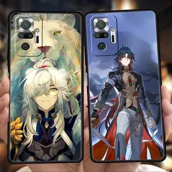 Чехол для телефона Honkai Star Rail Blade Jing Yuan для Xiaomi Redmi Note 12 5G 10C 10 11 9 8 Pro Plus 9S 7 8T 9T 9A 8A 9C K50 K40 Redmi Note 11