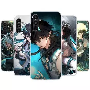 Чехол для телефона Honkai Star Rail Dan Heng для Samsung Galaxy A51 A71 A50 A70 A40 A30 A20E A10 A41 A31 A21S A11 A01 A6 A8 + A7 A9 Plus Samsung A20E