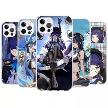 Чехол для телефона Honkai Star Rail Pelageya для Apple iPhone 11 12 13 15 14 Pro 7 XR X XS Max 8 Plus + Mini SE с индивидуальным принтом Soft Co iPhone 15 Pro Max