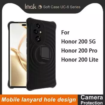 Чехол для телефона Honor 200 Lite Pro 5G IMAK UC-6 матовый мягкий чехол Honor 200 5G белый