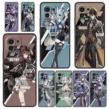 Чехол для телефона Hu Tao Genshin Impact для Xiaomi 12T 12 13 Pro Poco X3 NFC M3 F3 F4 M4 X4 Mi Note 10 11 Lite 10T 5G 11T 9T, мягкий чехол Poco X4 Pro 5G
