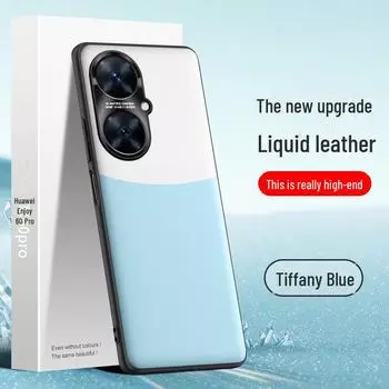 Чехол для телефона Huawei Enjoy 60pro Liquid Leather Anti Fall Protective Maimang20 красный/белый