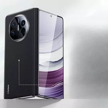 Чехол для телефона Huawei MateX5 Противоударный Магнитная адсорбция Бизнес Matex3 Складной Защитный кожаный чехол для центральной оси Huawei MateX5