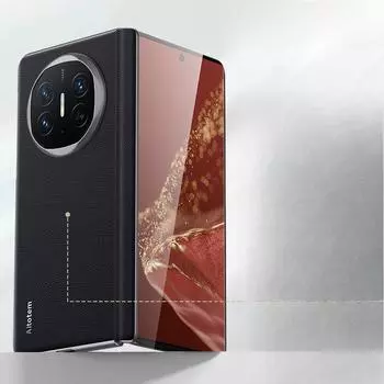 Чехол для телефона Huawei Matex6 Магнитный объектив Полная защита X5 Защита от падений Шарнир центральной оси Складной X3 Деловой кожаный чехол Huawei Mate X6