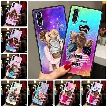 Чехол для телефона Huawei P20 Lite 30 Lite P40 Lite P30 Pro P40Pro P Smart SZ Plus 2020, осенний чехол для мамы и дочки Huawei P10