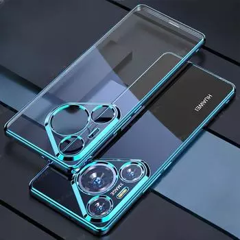 Чехол для телефона Huawei Pura 70 Pro Plus с ультра гальваническим покрытием для Pura70Pro + 70 Ultra Lens, универсальный силиконовый мягкий чехол Pura 70 Ultra
