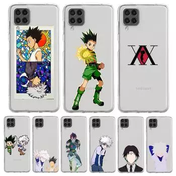 Чехол для телефона HUNTER X HUNTE Hisoka Killua для Samsung Galaxy A51 A71 A21S A12 A11 A31 A41 A52S A32 A01 A03S A13 A22 5G Прозрачный чехол Samsung A01