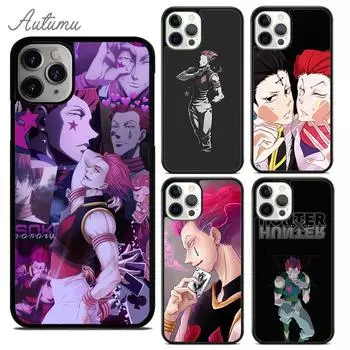 Чехол для телефона Hunter X HUNTER Hisoka с игральными картами для iPhone 11 12 13 14 Pro Max mini XR XS SE 2020 6 7 8 Plus Galaxy S21 S22 iPhone 6plus