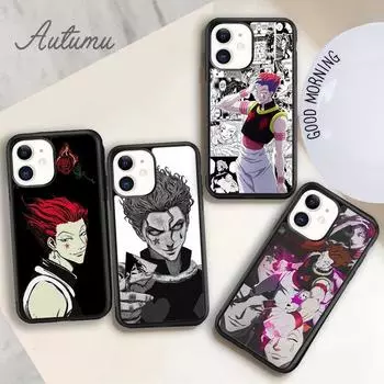 Чехол для телефона Hunter X Hunter Hisoka с аниме для iPhone 11 12 13 14 Pro Max mini X XR XS SE 2020 6S 7 8 Plus Galaxy S21 S22 iPhone 6plus