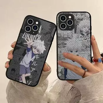 Чехол для телефона HUNTER x HUNTER Killua Zoldyck с аниме, жесткий кожаный чехол для iPhone 11 12 13 Mini Pro Max 8 7 Plus SE 2020 X XR XS iphone 7