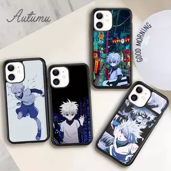 Чехол для телефона HUNTERHUNTER Killua Zoldyck для iPhone 11 12 13 14 Pro Max mini X XR XS SE 2020 6S 7 8 Plus Galaxy S21 S22 iPhone 6plus