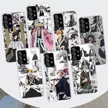 Чехол для телефона Ichigo Kenpachi Bleach Anime для Samsung Galaxy A51 A71 A50 A70 A40 A30 A20E A10 A41 A31 A21S A11 A01 A6 A8 + A7 A9 P Samsung A21S