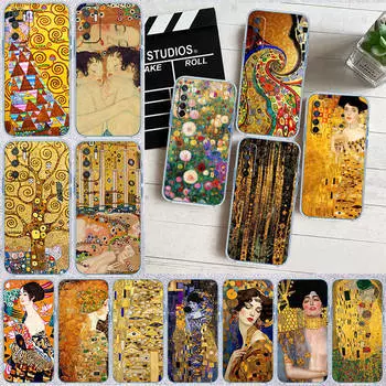 Чехол для телефона II7 Gustav Klimt для Motorola Edge 20 30 S30 40 50 Fusion Lite Plus Pro Neo Ultra One Power Action Macro Hyper Vision Zoom Moto One Pro арлекин