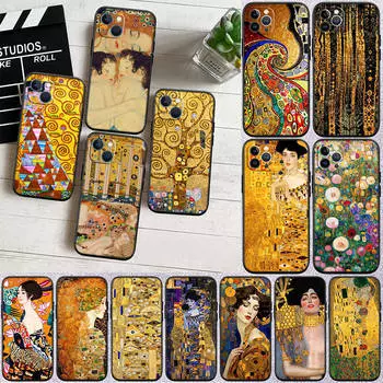 Чехол для телефона II7 Gustav Klimt для Samsung Note 20 10 Plus Ultra Lite A51 A52 A53 A71 A72 A73 A82 M20 M30 M21 M31 M51 A11 A30S A20S A50S A70 Samsung A51 ирис