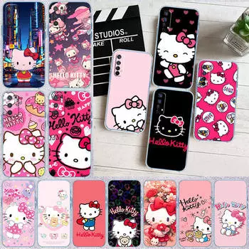 Чехол для телефона II8 Hello kitty для Motorola Edge 20 30 S30 40 50 Fusion Lite Plus Pro Neo Ultra One Power Action Macro Hyper Vision Zoom Moto Edge тёмно-синий
