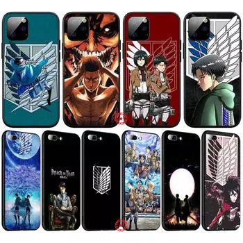 Чехол для телефона IL4 с аниме «Атака Титанов» для iPhone X XS XR 5 5S SE 6 6S 7 8 11 12 13 Pro Max Mini Plus iPhone 5 5s se