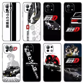 Чехол для телефона Initial D AE86 для Xiaomi Mi POCO X3 NFC GT M4 M3 12 11T 10T Pro A3 11 Lite NE 5G 12X 11i F3, мягкий черный чехол из ТПУ Xiaomi Mi A3