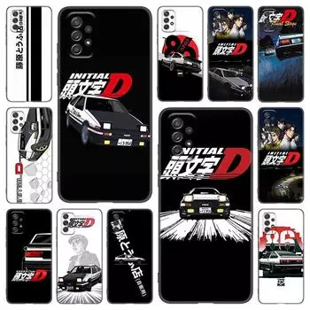 Чехол для телефона Initial D AE86 для Samsung Galaxy A21 A30 A50 A52 S A13 A22 A32 A33 A53 A73 5G A11 A12 A31 A51 A70 A71 A72 Samsung A11