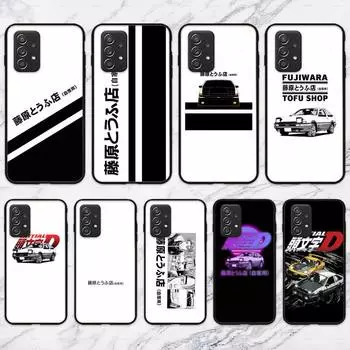 Чехол для телефона Initial D Ae86 Tofu Decal для Samsung Galaxy A02 A12 A21 A22 A32 A41 A42 A51 A71 A72 Shell SamsungA51
