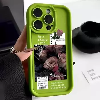 Чехол для телефона Ins Flower для iPhone 11, чехол для iPhone 13, 14, 15 Pro, 12 Pro Max, 7, 8, 14, 15 Plus, XR XSMAX X XS SE, противоударный чехол, чехол For iPhone 12Pro Max