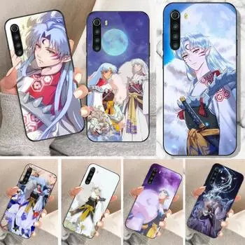 Чехол для телефона InuYasha Sesshomaru Kagome для Xiaomi Redmi Note 11 10 9T 8 7 Pro Redmi 10 9 9A 9C 8 7 6, мягкий черный чехол для телефона Redmi Note11-11S 4G