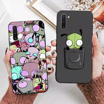 Чехол для телефона Invader Zim для Samsung Note 5 7 8 9 10 20 pro plus lite ultra A21 12 72 Samsung Note3