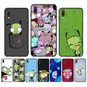 Чехол для телефона Invader Zim для Vivo Y91C Y11 17 19 17 67 81 Oppo A9 2020 Realme c3 OPPO A9 2020