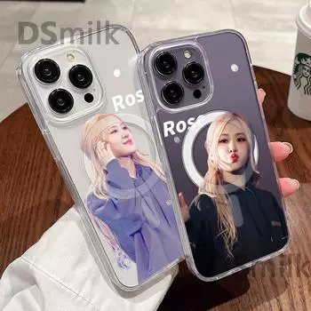 Чехол для телефона iPhone 11, 12, 13, 14, 15, чехол для смартфона, популярный в Корее iPhone 15