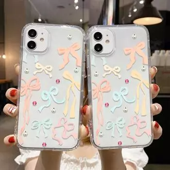 Чехол для телефона iPhone 11 13 12 14 15 Pro Max SE XR XS 6 7 8 Plus 12 13 mini Samsung A55 S24 S23 A54 A05S S22 A12 Redmi Note 11 10 13c 9A 10 poco c65 iPhone 11 розовый