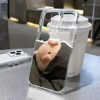 Чехол для телефона iPhone 11 13 12 14 15 16 XR XS Pro Max 7 8 Plus Samsung A55 A15 Redmi note 13 12 OPPO A18 A16 Vivo Y17S V27 Honor 9 10 Infinix 40 30 iPhone 11 чистый