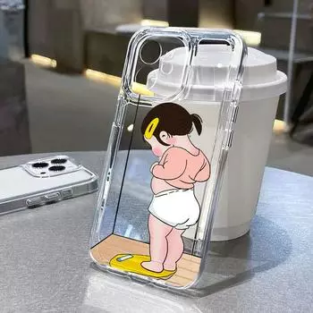 Чехол для телефона iPhone 11 13 12 14 15 16 XR XS Pro Max 7 8 Plus Samsung A55 A15 Redmi note 13 12 OPPO A18 A16 Vivo Y17S V27 Honor 9 10 Infinix 40 30 iPhone 11 чистый