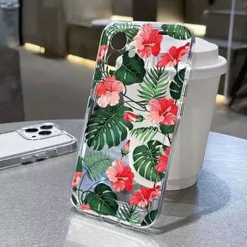 Чехол для телефона iPhone 11 13 12 14 15 16 XR XS Pro Max 7 8 Plus Samsung A55 A15 Redmi note 13 12 OPPO A18 A16 Vivo Y17S V27 Honor 9 10 Infinix 40 30 iPhone 11 чистый