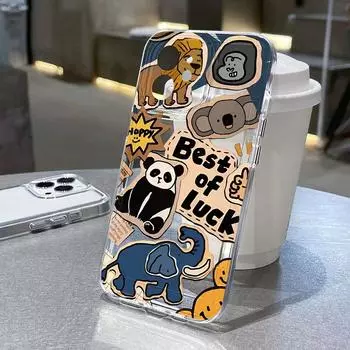 Чехол для телефона iPhone 11 13 12 14 15 16 XR XS Pro Max 7 8 Plus Samsung A55 A15 Redmi note 13 12 OPPO A18 A16 Vivo Y17S V27 Honor 9 10 Infinix 40 30 iPhone 11 чистый