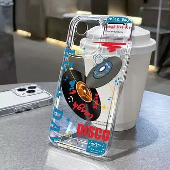 Чехол для телефона iPhone 11 13 12 14 15 16 XR XS Pro Max 7 8 Plus Samsung A55 A15 Redmi note 13 12 OPPO A18 A16 Vivo Y17S V27 Honor 9 10 Infinix 40 30 iPhone 11 чистый