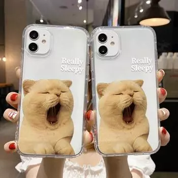 Чехол для телефона iPhone 11 13 12 14 15 Pro Max SE XR XS 6 7 8 Plus 12 13 mini Samsung A55 S24 S23 A54 A05S S22 A12 Redmi Note 11 10 13c 9A 10 poco c65 iPhone 11 кофейный