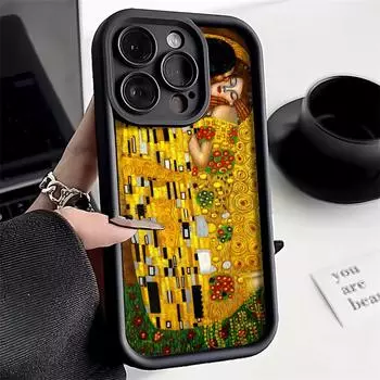 Чехол для телефона iPhone 11 13 12 14 15 16 Pro Max 7 8 Plus XR XS Max Samsung A55 S24 S23 A02S Redmi 9 13C 9A 10 A3 OPPO A15S A16 A17 A18 A38 A53 A54 A31 SamSung M40S чёрный