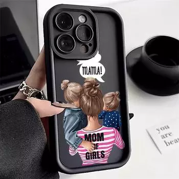 Чехол для телефона iPhone 11 13 12 14 15 16 Pro Max 7 8 Plus XR XS Max Samsung A55 S24 S23 A02S Redmi 9 13C 9A 10 A3 OPPO A15S A16 A17 A18 A38 A53 A54 A31 SamSung M40S чёрный