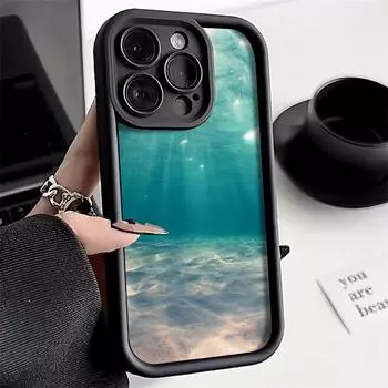 Чехол для телефона iPhone 11 13 12 14 15 16 Pro Max 7 8 Plus XR XS Max Samsung A55 S24 S23 A02S Redmi 9 13C 9A 10 A3 OPPO A15S A16 A17 A18 A38 A53 A54 A31 SamSung M40S чёрный