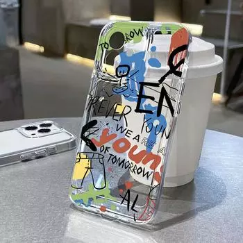 Чехол для телефона iPhone 11 13 12 14 15 16 XR XS Pro Max 7 8 Plus Samsung A55 A15 Redmi note 13 12 OPPO A18 A16 Vivo Y17S V27 Honor 9 10 Infinix 40 30 iPhone 11 чистый